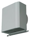 メルコエアテック 屋外フード 【AT-250HWS】外壁用(ステンレス製/鋼板製) 深形スクエアフード 横ギャラリ・網 適用パイプ250mm