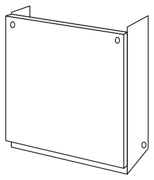 ノーリツ[NORITZ] 配管カバー 【H67-K600-S】 ガス給湯器 関連部材 品コード：[0708169]【純正品】