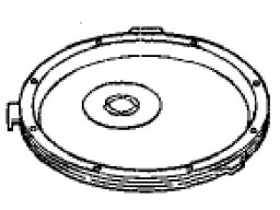 ARB96-559HGU パナソニック Panasonic IHジャー炊飯器 ふた加熱板 ARB96-559HGU【純正品】