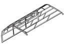 CWD001376 パナソニック Panasonic エアコン(CS-2* 数字で始まる) エアフィルター(左側用)【純正品】