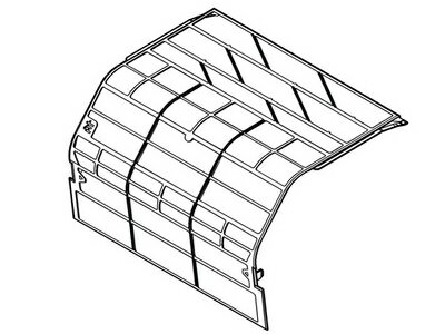 CWD001391 パナソニック Panasonic エアコン(CS-A* アルファベットで始 エアフィルター(左側用)【純正品】 CWD001391 パナソニック Panasonic エアコン(CS-A* アルファベットで始 エアフィルター(左側用)【純正品】