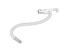 AVV94P-TC03 パナソニック Panasonic ホース ノズル 掃除機 掃除機【純正品】(2)