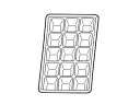 【ゆうパケット】CNRAH-270000 パナソニック Panasonic 製氷皿 冷蔵庫・冷凍庫 冷凍冷蔵庫【純正品】