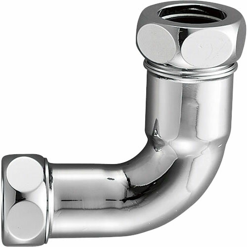 三栄水栓 トイレ用品・ボールタップ ロータンク洗浄管 洗浄管連結異径エルボ 【H80-4-25X32】 [SANEI] ..