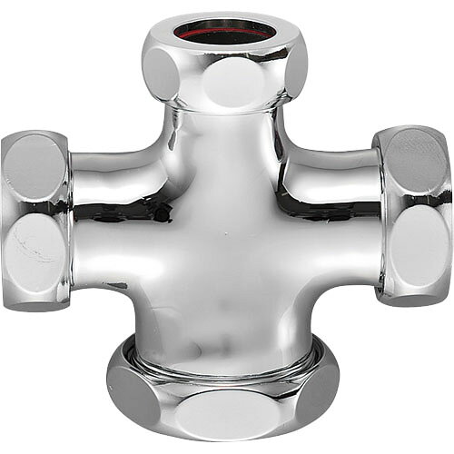 三栄水栓 トイレ用品・ボールタップ ロータンク洗浄管 洗浄管連結異径クロス 【H80-44-16X19X19X25】 [SANEI] 水栓【純正品】