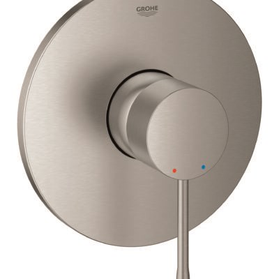 【24057DC1J】グローエ【正規ルート品】 シングルレバー埋込混合栓（スーパースチール） 【GROHE】■第三者機関認証:JWWA認証品■スーパースチール■埋込本体部(3560000J)が別途必要です。■水栓と同色の排水金具（欧州陶器用）が同梱されています。この排水金具にはテールピース（単管）はついておりません。ご不在時の商品配達のご連絡のため、電話番号はなるべく携帯電話の番号を入力してください。