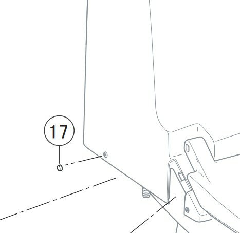 【ゆうパケット】INAX LIXIL・リクシル トイレ 部品 【16-180】 ビスキャップ(1個入リ)【純正品】