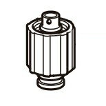 INAX LIXIL・リクシル トイレ 部品 【A-7279】 ストレーナ部【純正品】