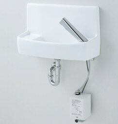 【L-A74TM2A】 LIXIL・リクシル トイレ用手洗器 自動水栓（アクエナジー） 水石けん入れ付タイプ 壁給水・床排水 ハイパーキラミック INAX【純正品】