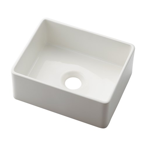 カクダイ【493-272-W】角型手洗器//ホワイト おしゃれ 飲食店などにおすすめです！