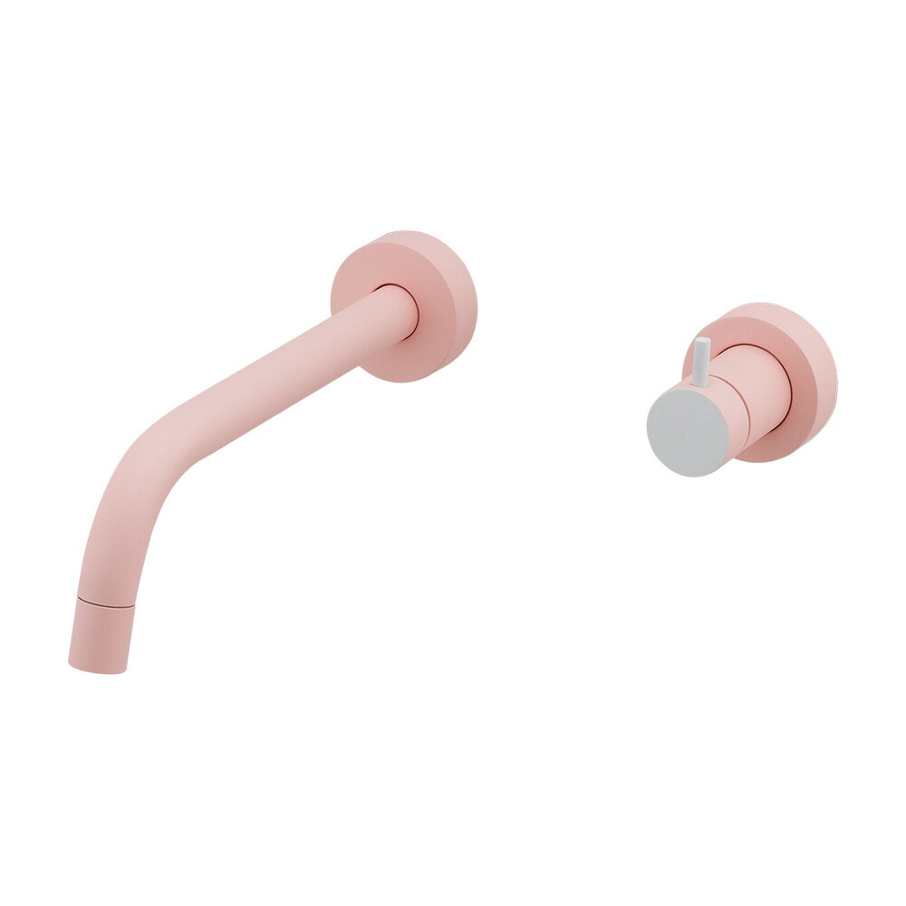 【722-007-P】 カクダイ 壁付水栓//フロストピーチ