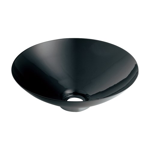 【493-339-D】 カクダイ ホーロー手洗器//ブラック