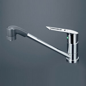 KVK ケーブイケー 【KM5011ZTFR2EC】 シングルシャワー付混合栓（eレバー）200mmパイプ付 寒冷地【純正..