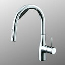 【KM6092DSCEC】 KVK ビルトイン浄水器用シングルシャワー付混合栓(Wセンサー付)(eレバー) 電池 キッチン用水栓 センサー水栓 【純正品】