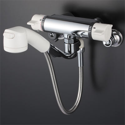 KVK サーモスタット式混合栓 ペット洗いに最適【KM800WP】[新品]【純正品】