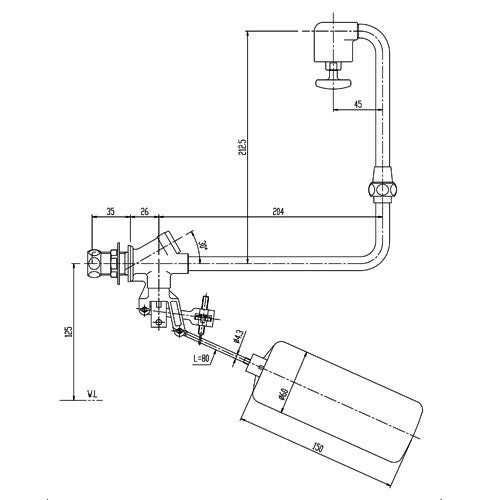 LIXIL・INAX 【TF-892B】 ボールタップ トイレ部品 [TF-892B] 【純正品】