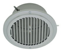 メルコエアテック 【AT-100NBWSLK】外壁用（ステンレス製／鋼板製） 軒天用ベントキャップ（片吹き） ギャラリ・網 適用パイプ100mm【純正品】