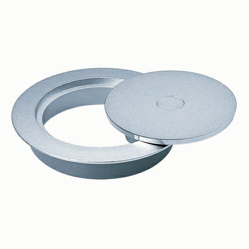 【M44BPS】 ミヤコ 丸型プッシュ式床点検口 排水部材