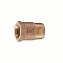 【M141S 寸法:13×20×25】 ミヤコ 砲金ツギタシソケット(六角) 継手・バルブ