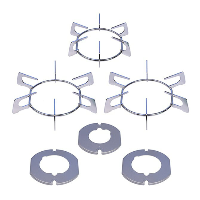 ノーリツ NORITZ 【0503298】 ごとくST・バーナーリングカバーSV 6点セット【HM】 コンロ 【純正品】