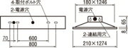 オーデリック ベースライト 【XD504014R3B】【XD 504 014R3B】【代引決済・後払い決済不可】【純正品】 施主支給 [3]