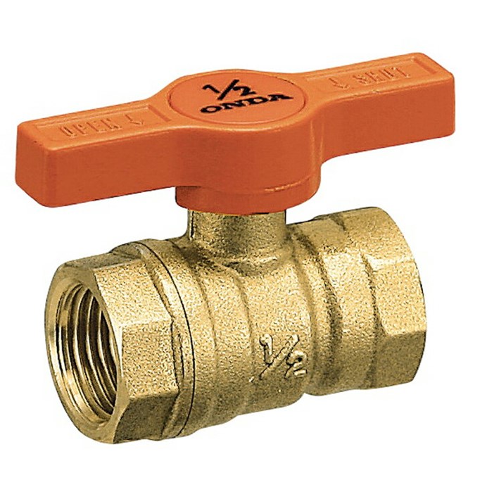 オンダ製作所 ONDA 【F2-T50】 ボールバルブ Rc2 スタンダードボアコンパクト Tハンドル