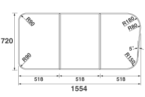 パナソニック Panasonic【GKU74WKF7NK】 ななめ組み風呂フタ バスルーム 【純正品】