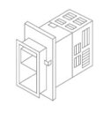S W WSLL300 リンナイ ガスふろがま(BF式)専用オプション 300型【純正品】