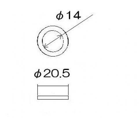 【510-679-000】 リンナイ Rinnai パッキン リンナイ純正部品ガスふろがま 【純正品】