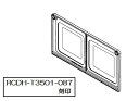 リンナイ Rinnai 017-0193000 エアフィルター 受注生産品 純正部品ガスファンヒーター 純正ガスファンヒーター部品 【純正品】
