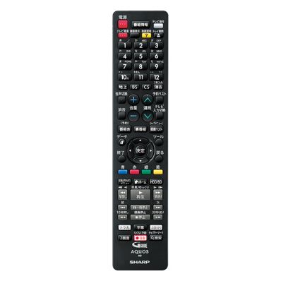 For Visual Equipments - 0046380287 シャープ[SHARP] シャープ　ブルーレイディスクレコーダー用　リモコン（004 638 0287）
