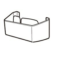 【2019561023】 シャープ SHARP ボトルポケット(右) 冷蔵庫 別売オプション品 【純正品】