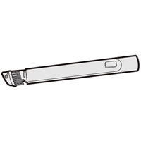 乐天商城 - 【2179360687】 シャープ SHARP 2段伸縮すき間ノズル 掃除機 別売オプション品 【純正品】