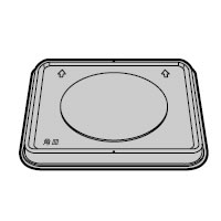 【3504160153】 シャープ SHARP 両面皿 ウォーターオーブン（ヘルシオ） 別売オプ...