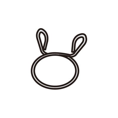 シャープ SHARP 洗濯機用 ホースクリップ（210 201 0235） 2102010235