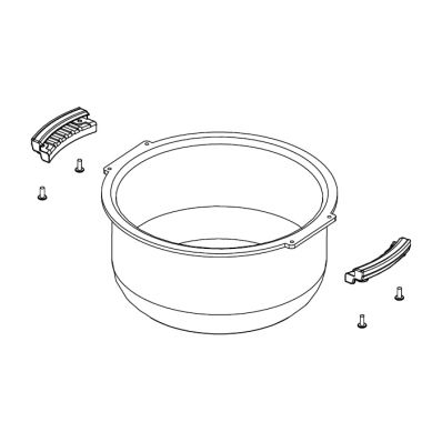 シャープ[SHARP] 【2343800353】 炊飯器用 内釜（234 380 0353） 【純正品】