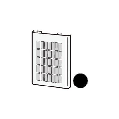 シャープ[SHARP] 【2813370032】 プラズマクラスターイオン発生機用 フィルター（吸込口）＜1枚＞＜ブラック系＞（281 337 0032） 【純正品】