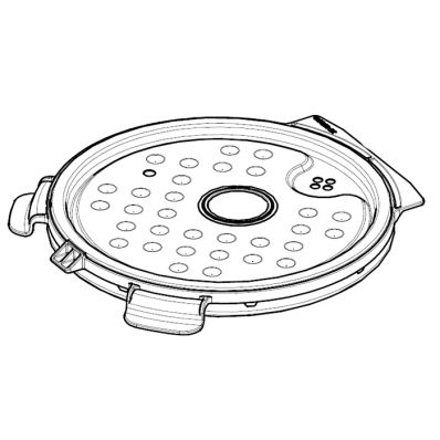 シャープ[SHARP] 【3621170008】 ホットクック用 内ぶた（362 117 0008） 【純正品】