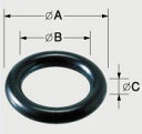 【ゆうパケット】 INAX LIXIL・リクシル 水栓 部品 Oリング【50-195-10(1P)】 【50195101P】 【純正品】(3)
