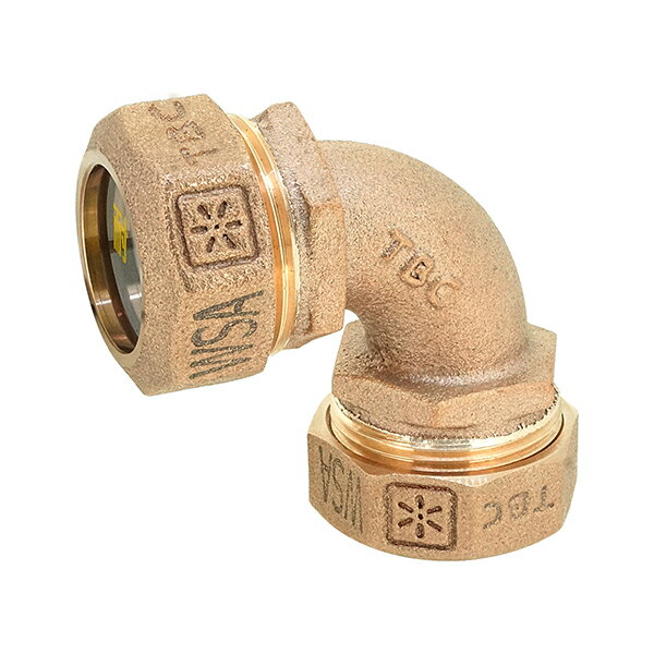 【25 SPJ-E-1-L】 タブチ TABUCHI 耐震強化型SPジョイント(WSA B 011規格適合品) エルボ 鉛レス銅合金 ..