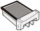 東芝 TOSHIBA 【41459488】 クリーナー 掃除機 プリーツフィルター 【純正品】