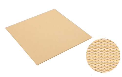 大建工業[DAIKEN] 床材 【YQ5002-2】＜02イエロー（黄金色×白茶色）＞ 880×880mm 彩園（さいえん） 畳風床材 ここち和座 敷き込みタイプ 2枚入り [自分でかんたん施工、DIY] [新品]【純正品】