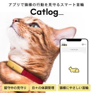 【猫 スマート首輪 安心安全】Catlog (基本セット)猫鈴ゴールド キャトログ