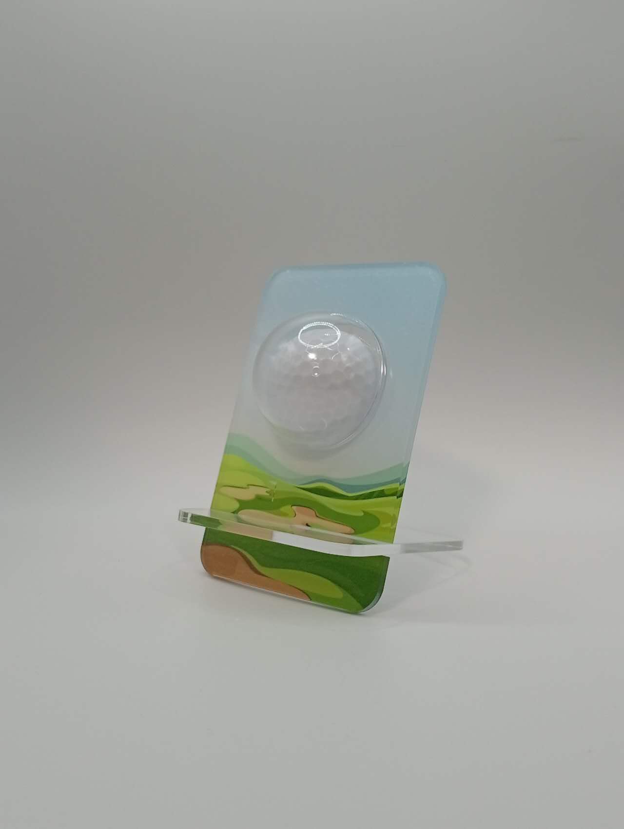 有道無類 ゴルフボールディスプレイスタンド （コース柄#2）[ あす楽 送料無料 ]