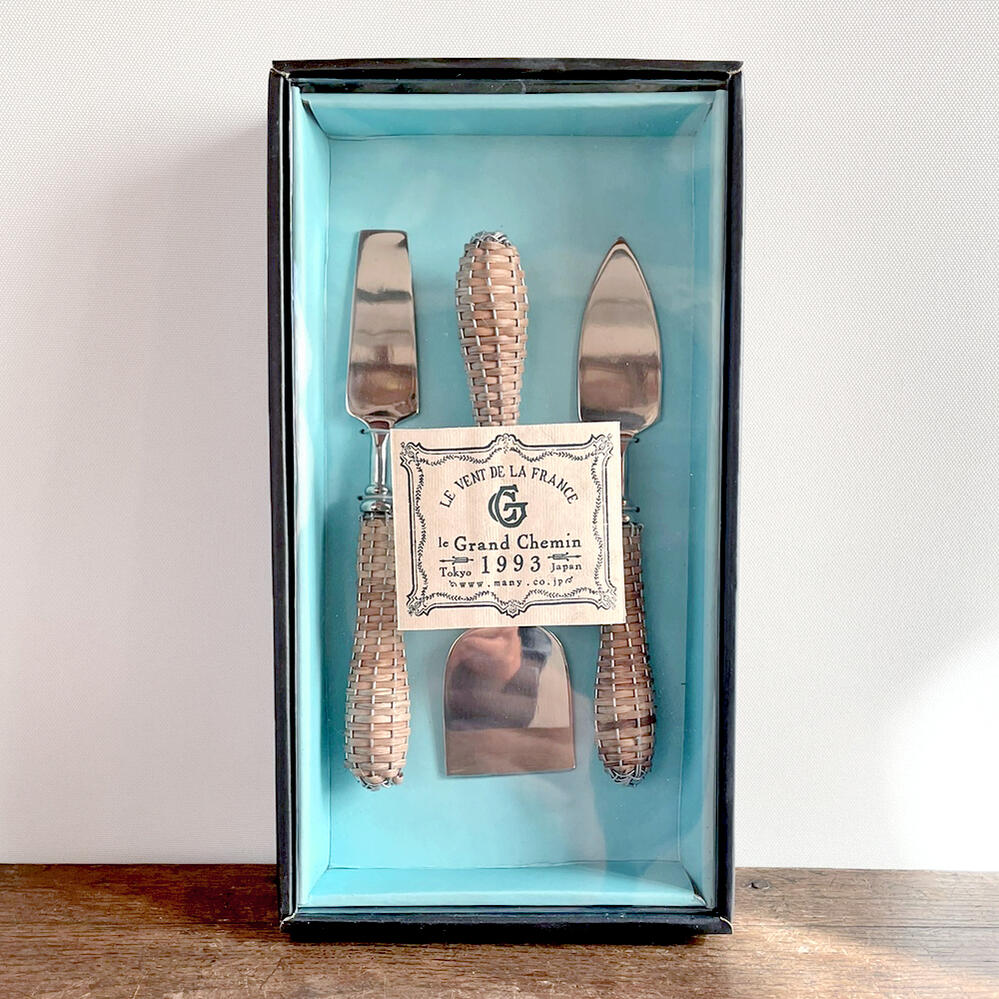 le Grand Chemin グランシュマン ラタンカトラリー チーズカッターセット