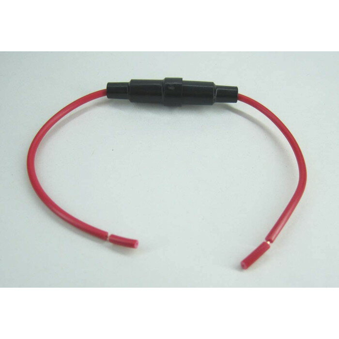 後付 ヒューズユニット 20mmヒューズ3種付き： (1A/2A/3A) ヒューズホルダー（CTG-154） 3