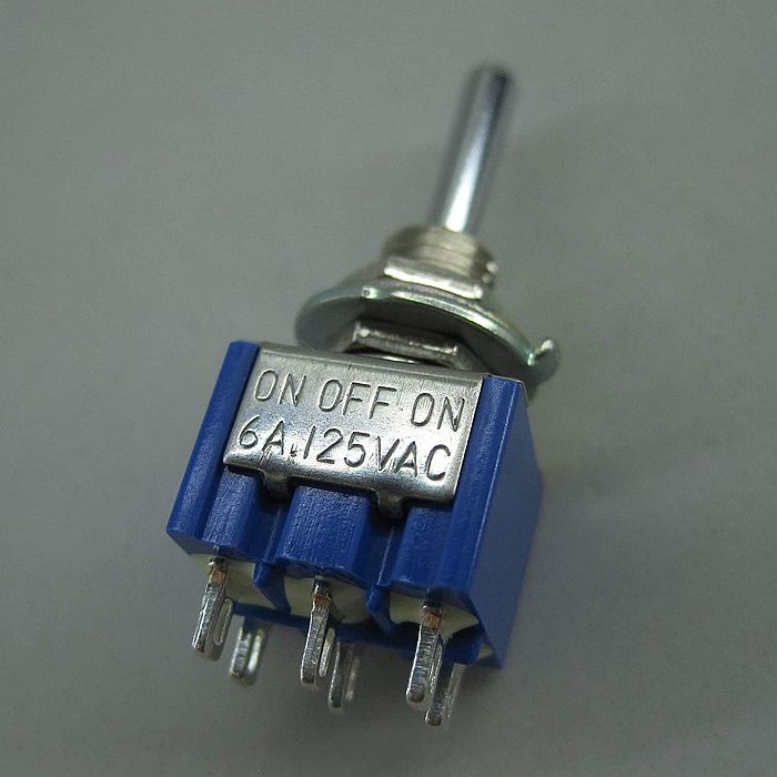 ミヤマ電器 トグルスイッチ 双極 (ON)-OFF-(ON) MS-500J-B（CTG-904） 2