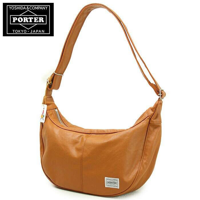 ポーター ショルダーバッグ フリースタイル 吉田カバン PORTER FREE STYLE SHOULDER BAG 三日月型 ラウンド メンズ レディース 707-07186 父の日 プレゼント ギフト