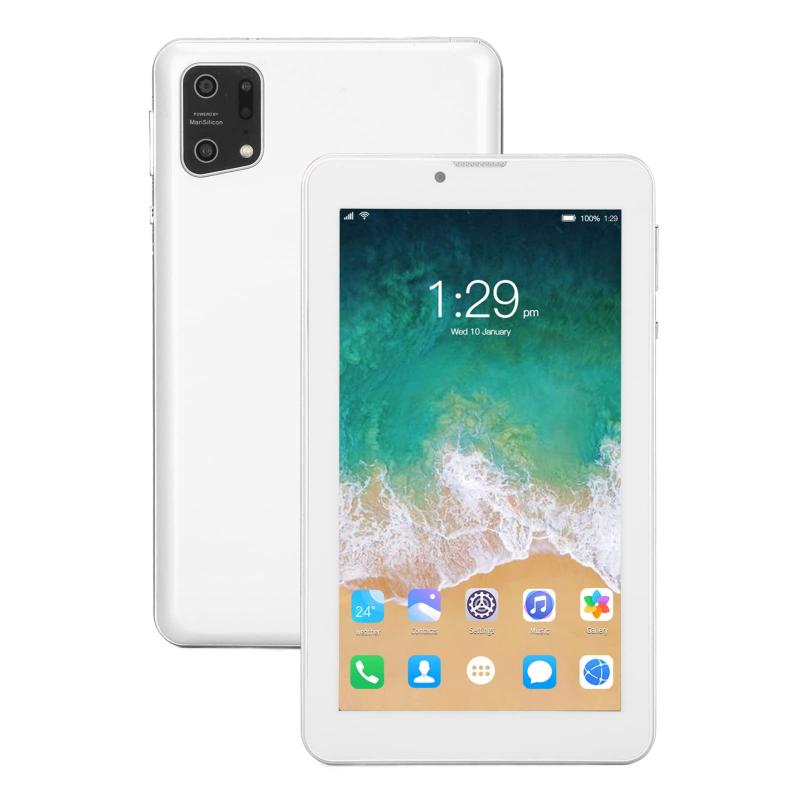 Android 10用タブレット 7インチHDスクリーン幼児用タブレット 2GB / 32GB デュアルSIM MTK6592オクタコアプロセッサ 2.4G / 5G WiFi BT デュアルカメラ 128GBメモリカードをサポート