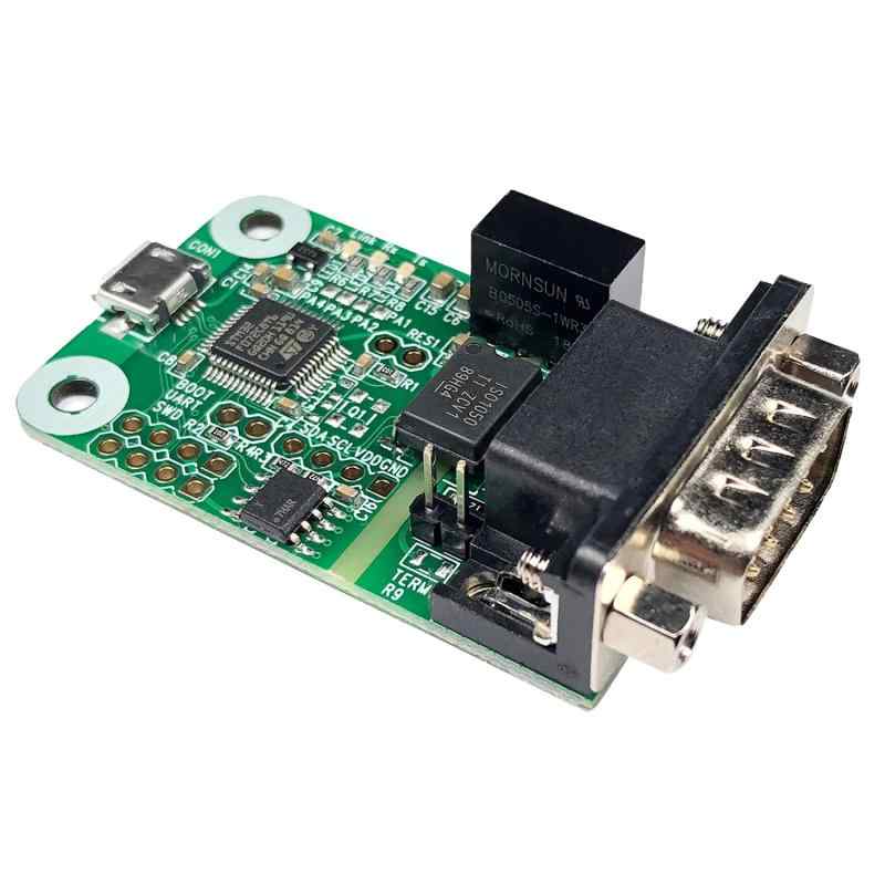 USB to CAN Converter Module for Raspberry Pi4/Pi3B+/Pi3/Pi Zero(W)/Jetson Nano/Tinker Board and Any Single Board Computer Support Windows Linux and Mac OS
